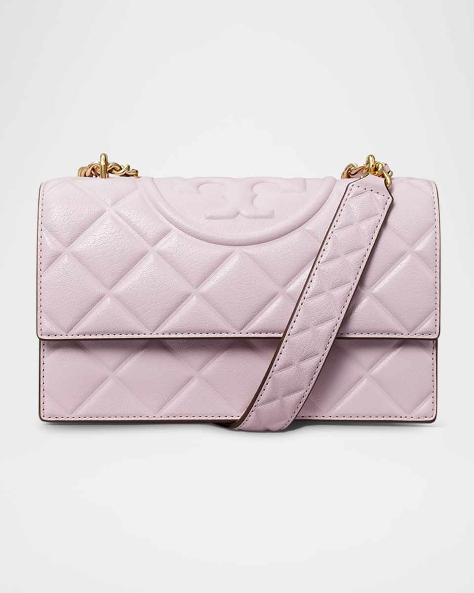 Fleming Small Convertible Leather Shoulder Bag